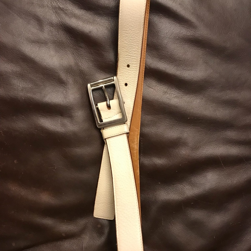 Prada leather belt